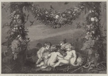 Jesus and John as Children, with Attendant Angels